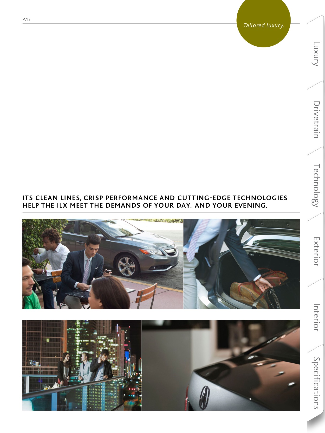 2014 Acura ILX Brochure Page 11